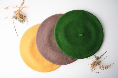 Spring green Elósegui beret