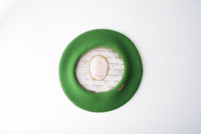 Spring green Elósegui beret