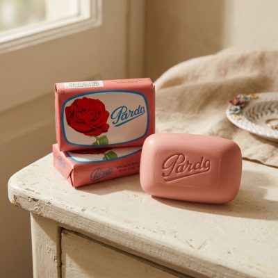 pack de 3 unidades jabón rosas de bulgaría