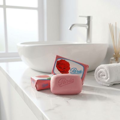 pack de 3 unidades jabón rosas de bulgaría