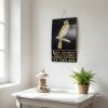 Antiguo cartel alimento para canarios