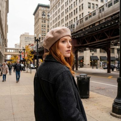 Boina Elosegui mujer marrón