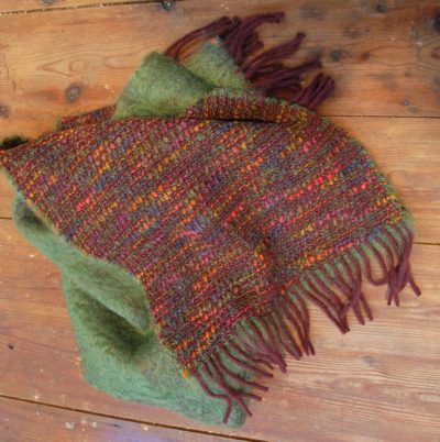 Ezcaray mohair and wool scarf