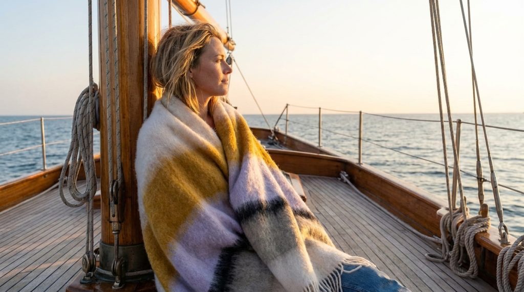 Mantas de mohair de Ezcaray en La Moderna Singular