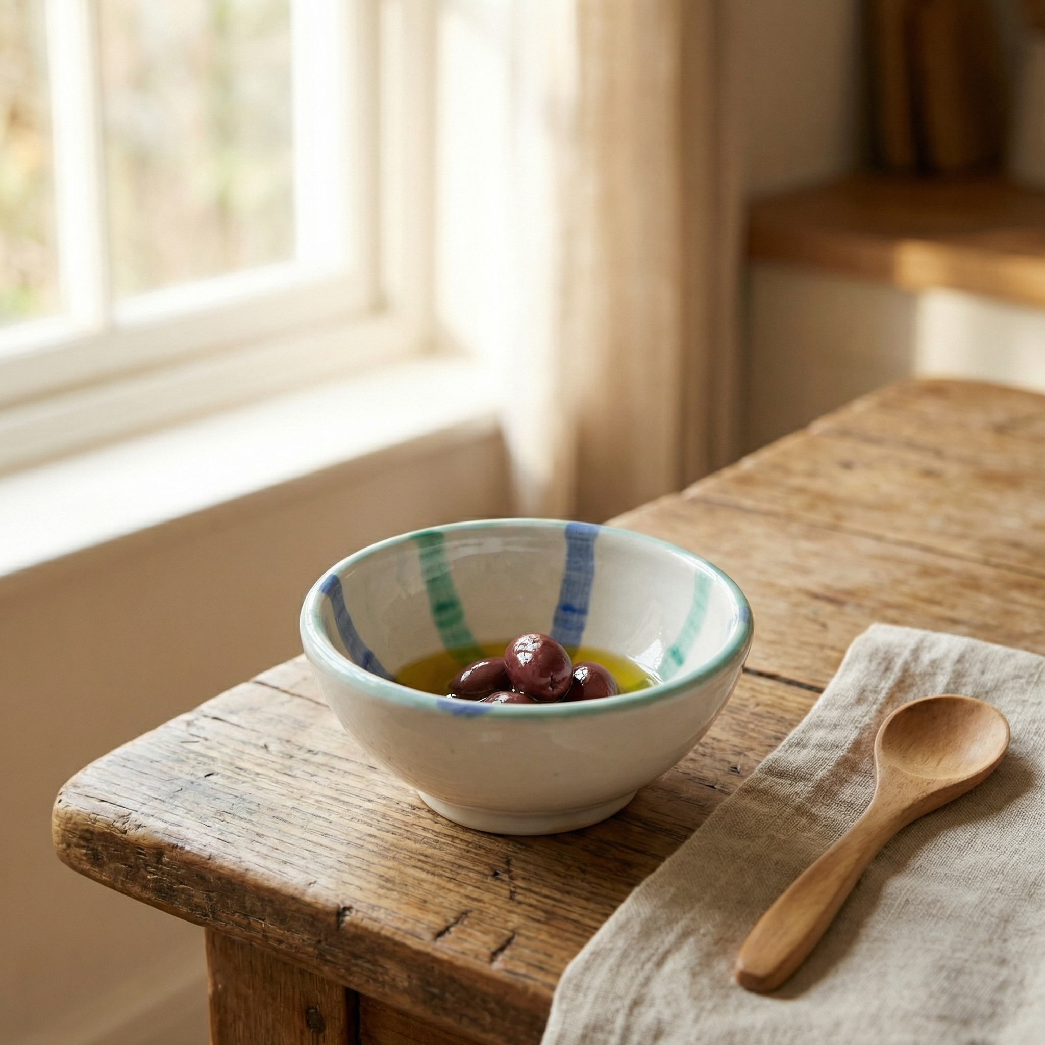 Bol de cerámica Mediterráneo