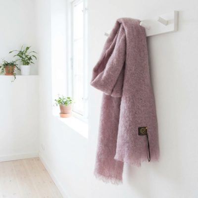 Ezcaray foulard-bufanda mohair lila