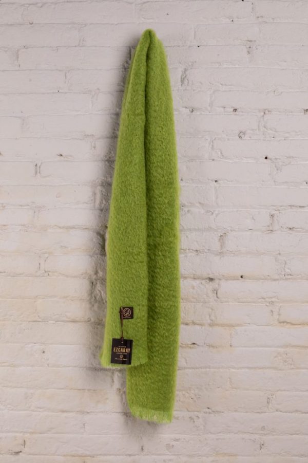Ezcaray foulard mohair verde