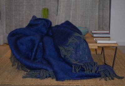 Ezcaray coco mohair and wool blanket