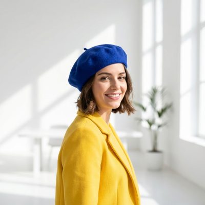 Boina Elosegui azul electrico