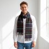Bufanda lana merina cuadro escocés