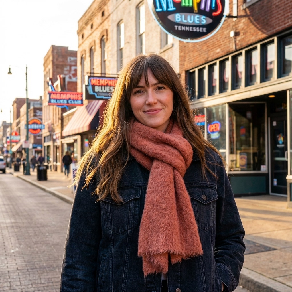 Ezcaray foulard mohair otoño - Imagen 3