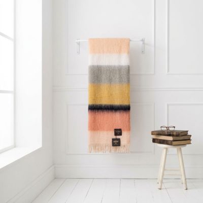 Manta mohair Ezcaray Serenity rayas - Imagen 2