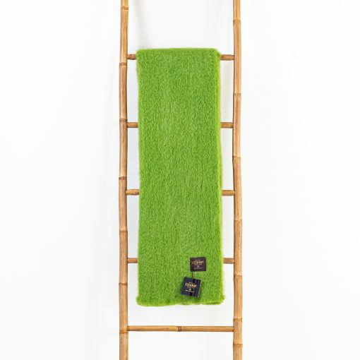 Manta Ezcaray mohair color verde