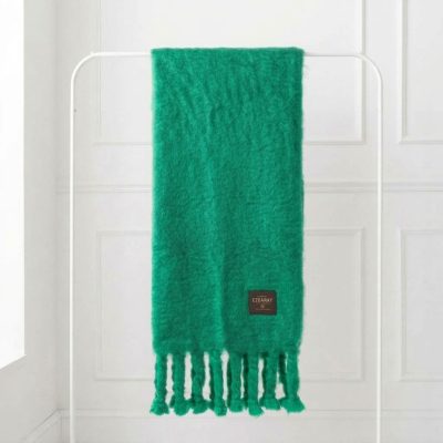 Manta Mohair Ezcaray Color Lovers verde