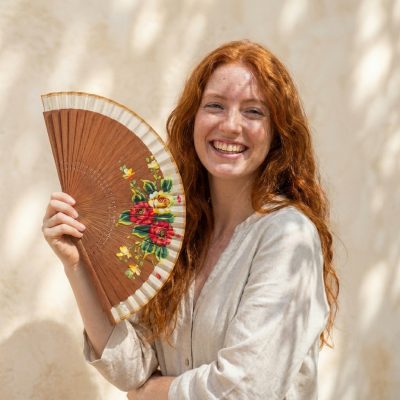 Abanico tradicional Zuloaga