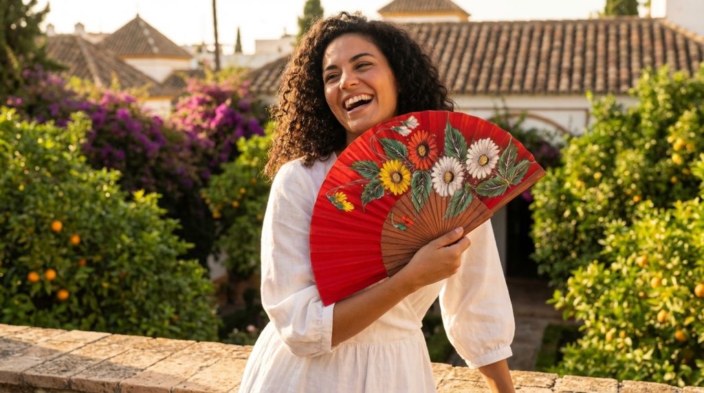 Abanico tradicional Español