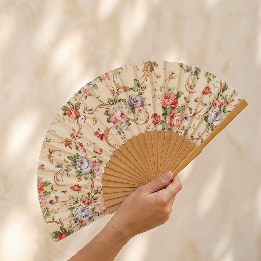 Abanico tradicional Luisa Roldán