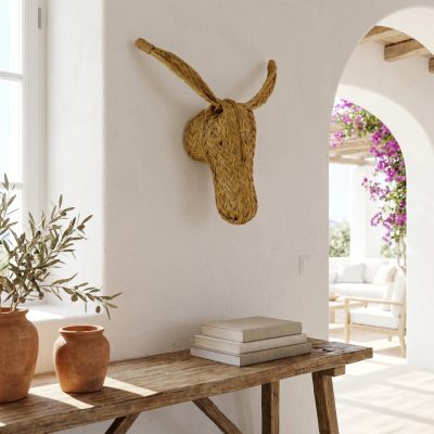 Cabeza de Burrito Esparto - Artesanía