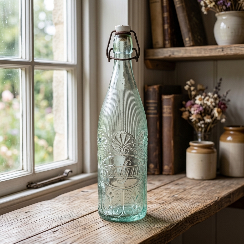Botella de Gaseosa Vintage Gili de Reus