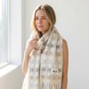 Foulard mohair mía beige