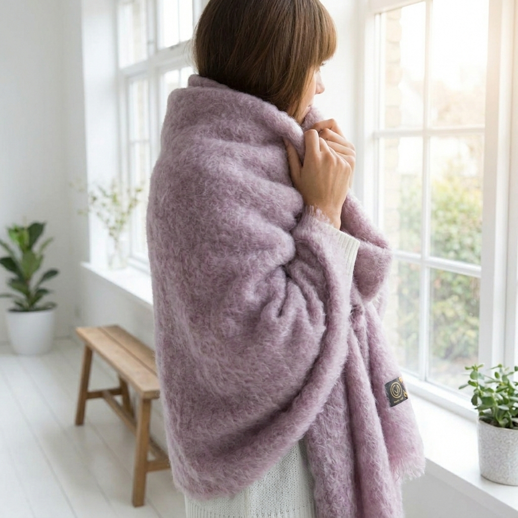 Echarpe Mohair Lila