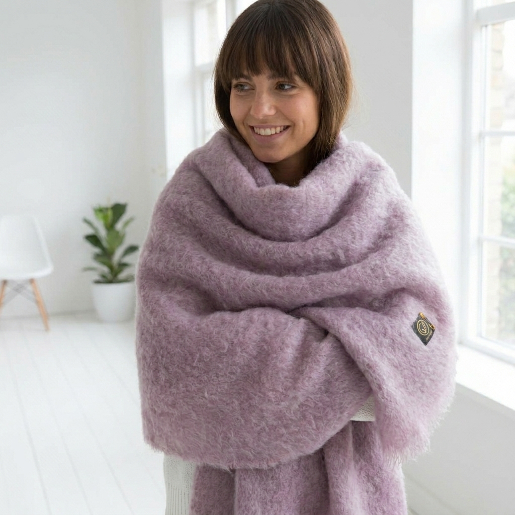 Echarpe Mohair Lila
