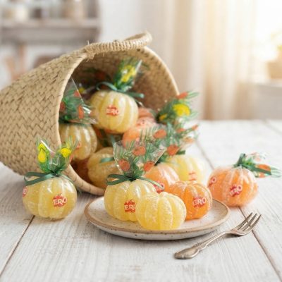 Cesto de palmito 6+6 naranjas y limones