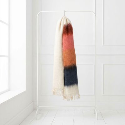 Manta Mohair Ezcaray a Rayas Matisse Serenity