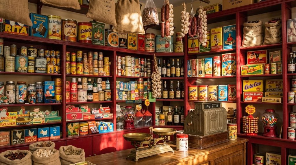 Antigua tienda de ultramarinos España