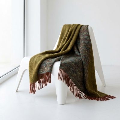 Manta Mohair Mohair Cocó Caqui